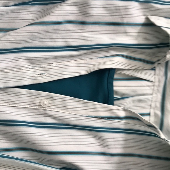 Bottom up dress shirt and matching tank top - Picture 3 of 4